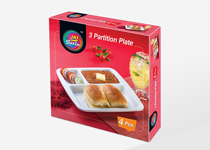 3 Partition Plate