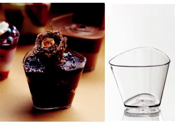 Plastic Triangular Cup (60 ml)