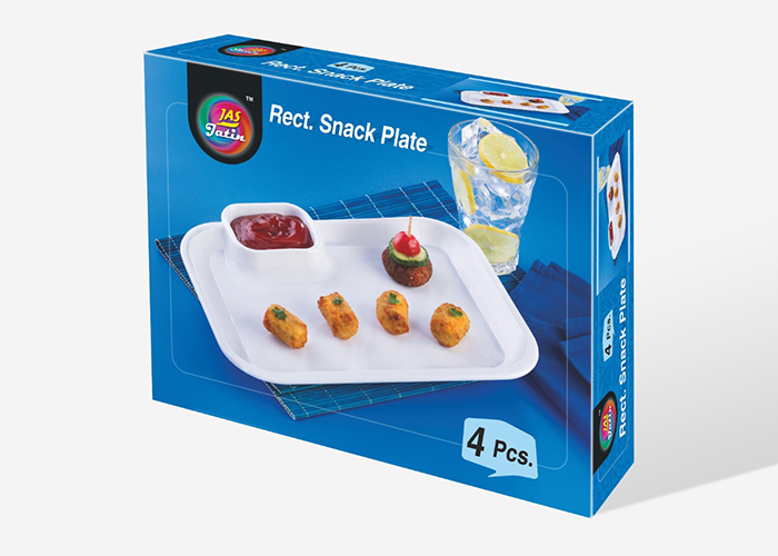 Rectangular Snack Plate