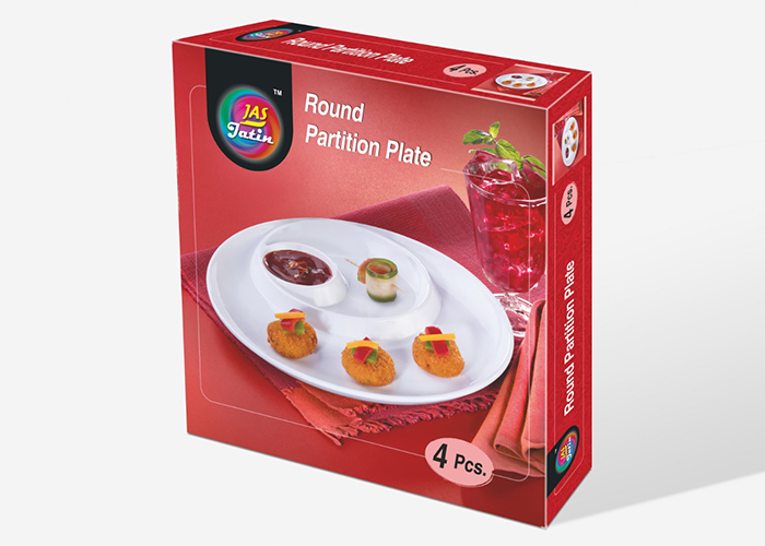Round Partition Plate