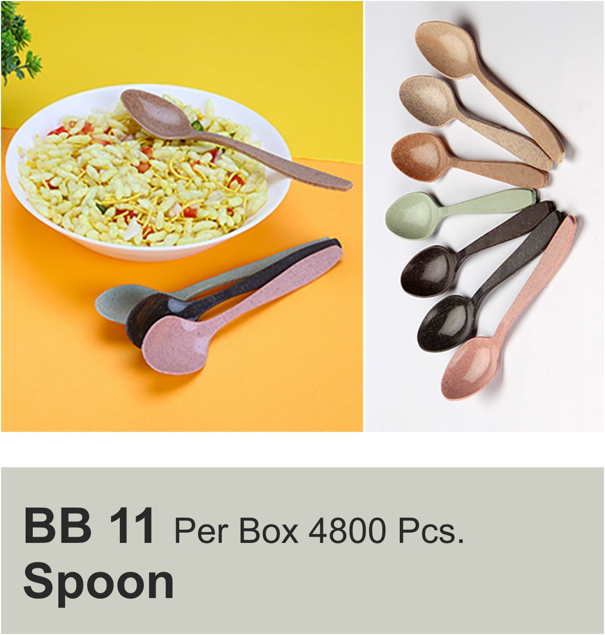 BB 11 Spoon Per Box 4800 Pcs.