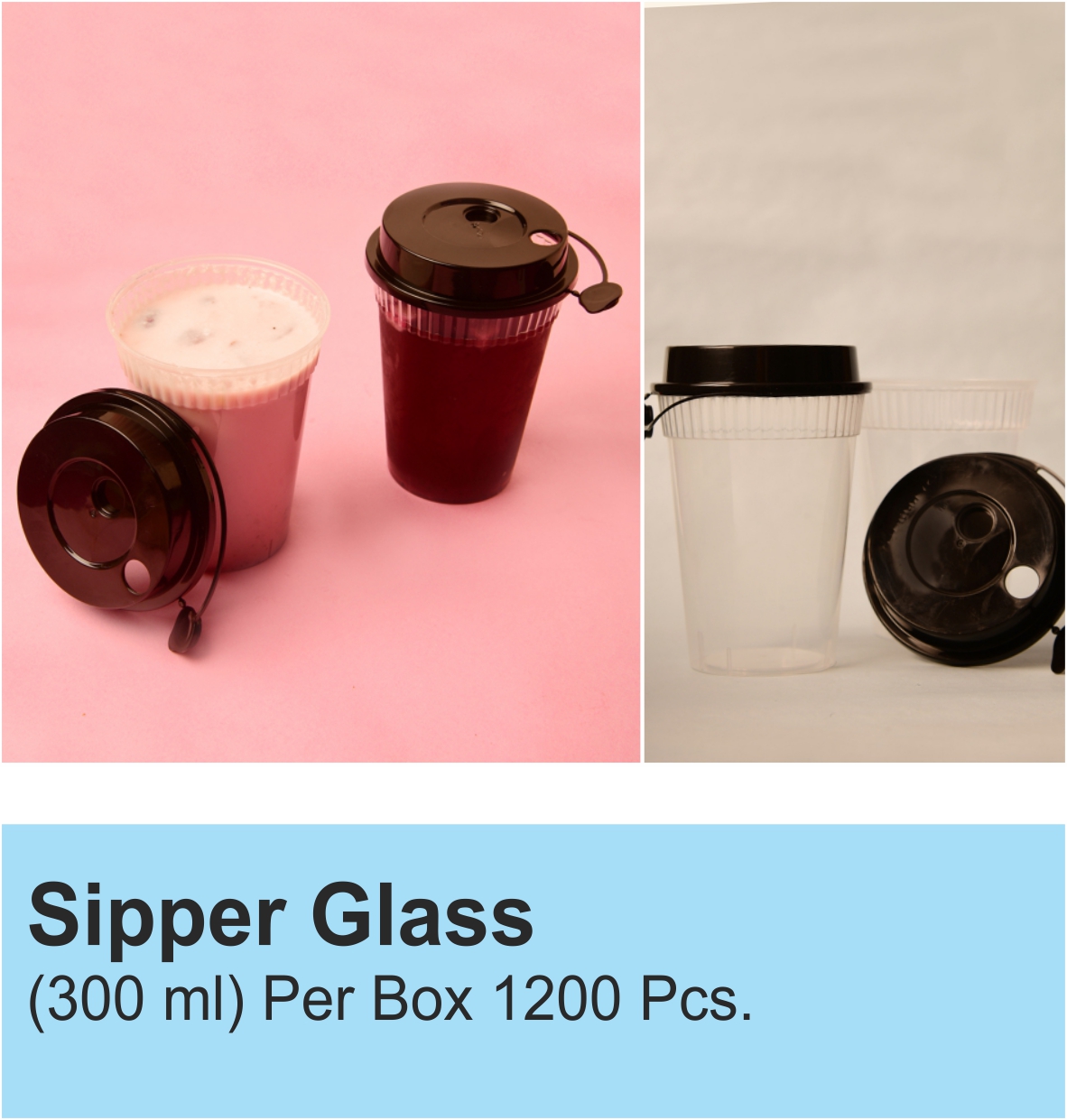 Sipper Glass Per Box 1200 Pcs.